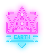 icono earth violeta electrika