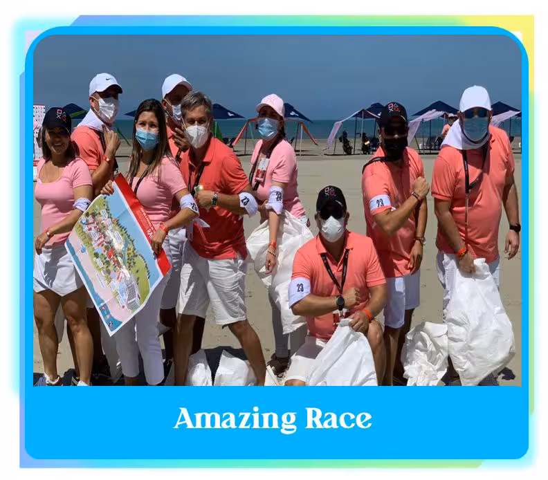 Team building: amazing race